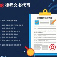 刑事案件应对指导方案